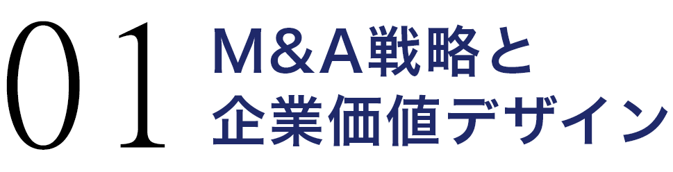 01 M&A戦略と企業価値デザイン